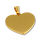 Stainless steel pendant heart shape
