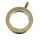 Edelstahlanhänger - Medaillon 25 mm PVD Gold