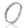 Edelstahlarmband mit Gravurplatte teilmattiert 20cm