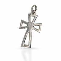 925 Sterling Silberanhänger - Kreuz "Sol"