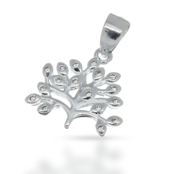925 Sterling Silberanhänger - Baum des Lebens klein