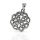 925 Sterling Silberanhänger - Blume des Lebens "Isolde"
