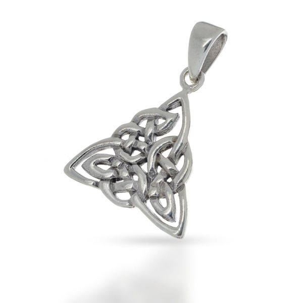 925 Sterling Silberanhänger - Keltischer Knoten "Tjoldr"
