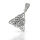 925 Sterling Silberanhänger - Keltischer Knoten "Tjoldr"
