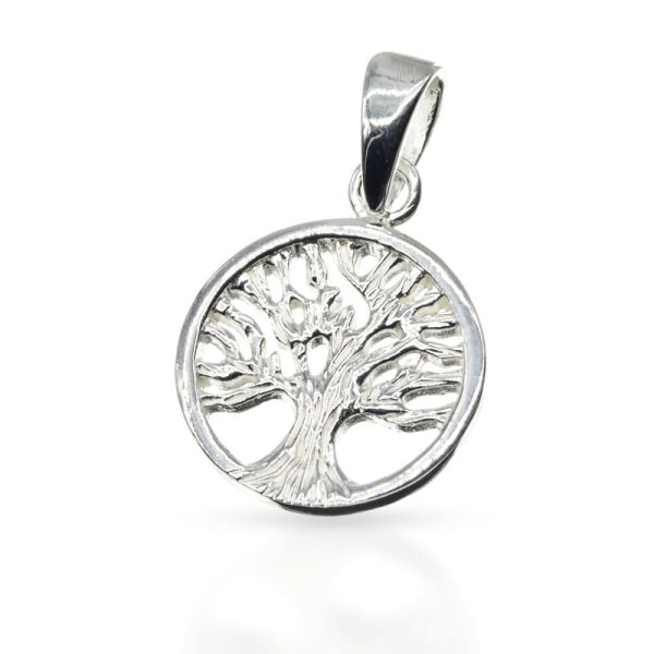 925 Sterling Silberanhänger - Baum des Lebens "Yggdrasil"