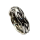 925 Sterling Silber Ring - geflochtenes Muster