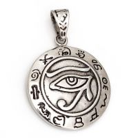 Stainless steel pendant - Eye of Ra "Crypra"