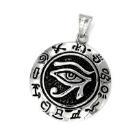 Stainless steel pendant - Eye of Ra "Crypra"