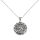 Stainless Steel Pendant - Eye of Ra "Crypra" Inner Circle dotted