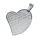 Stainless Steel Pendant - Heart with "Our Father"