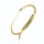 Stainless Steel Bracelet - Engraving Plate & Cross