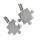 Stainless Steel Pendant – Puzzle Partner Pendants, Medium