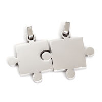 Stainless steel pendant puzzle small size