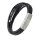 Echtleder-Armband Braun, 4 Lederbänder mit Edelstahlverschluß Braun