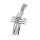 Stainless Steel Pendant – Yamir Triple Cross with Parallel Bars