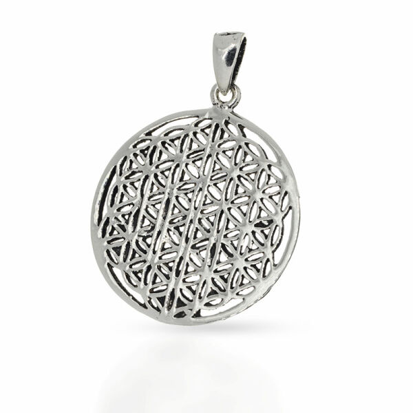 Flower of Life Pendant “Love” in 925 Sterling Silver