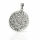 Flower of Life Pendant “Love” in 925 Sterling Silver