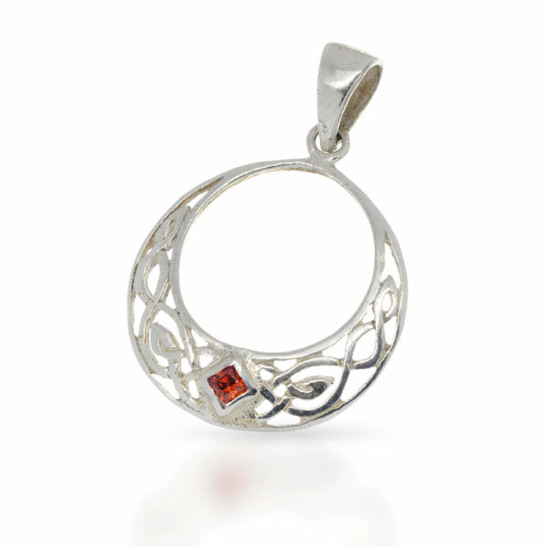 925 Sterling Silberanhänger - Sterling Silber 925 - Keltischer Knoten