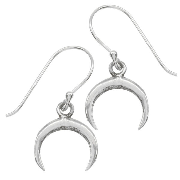 Silver ear jewelry moon "Luna" from 925 sterling silver