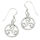 Ohrhänger 925er Sterling Silber-Triskele