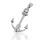 925 Sterling Silver Pendant - Anchor "Smörn"