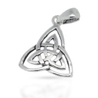 925 Sterling Silberanhänger - Triqueta...