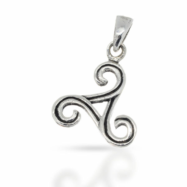 925 Sterling Silberanhänger - Triskele "Aleen"