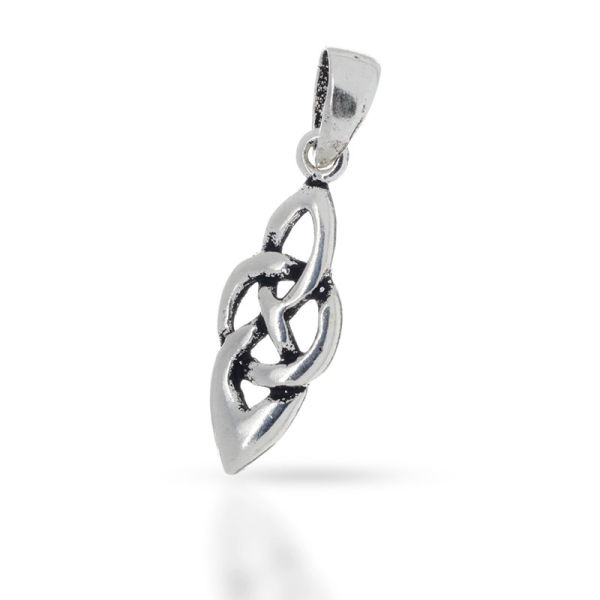 925 Sterling Silberanhänger - Keltischer Knoten "Grá"