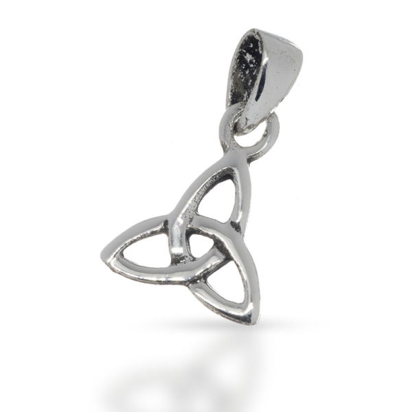 925 Sterling Silberanhänger - Triqueta "Gráda"