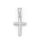 Stainless Steel Pendant – Small Cross with Gentle Curves