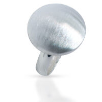 925 Sterling Silberring - mattiert 64 (20,4 Ø) 10,7 US