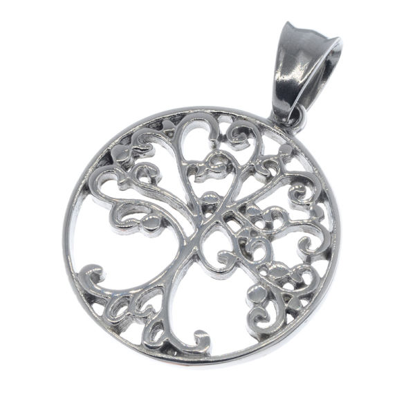 Stainless Steel Pendant - Tree of Life