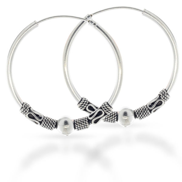 925 Sterling Silber - Balicreole - 30mm