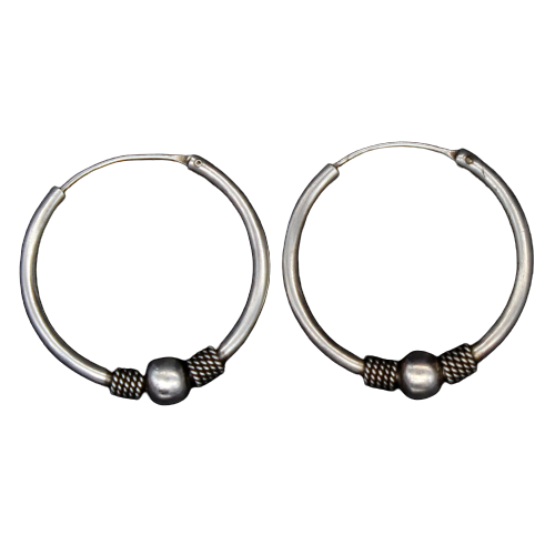 925 Sterlingsilber Balicreole "Crea"  25 x 2 x 5 mm