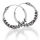 925 Sterling Silber Balicreole 14 mm