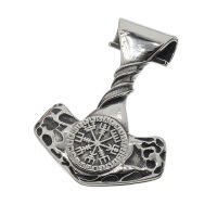 Stainless steel pendant - Thors Hammer