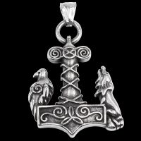 Stainless steel pendant - Thors hammer "Nimok"