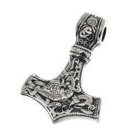 Stainless steel pendant - Thors hammer "Delcel"