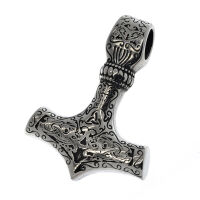 Edelstahlanhänger – Thors Hammer Florje mit...
