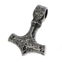 Stainless steel pendant - Thors hammer "Florje"