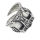 Stainless Steel Ring - Thors Hammer with Runes