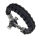 Bracelet Paracord Thors Hammer stainless steel