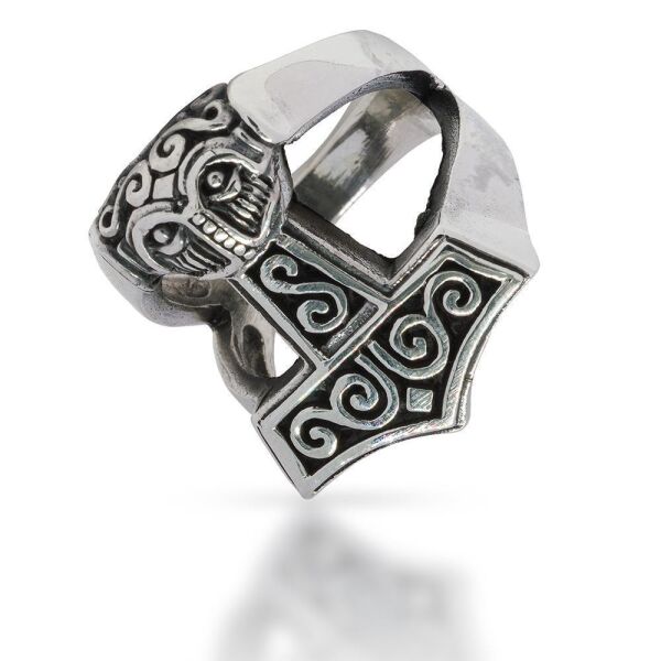 925 Sterling Silver Ring - Thors Hammer
