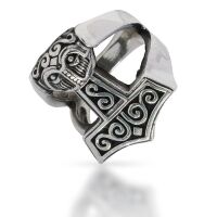 925 Sterling Silver Ring - Thors Hammer