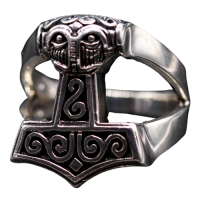 925 Sterling Silver Ring - Thors Hammer