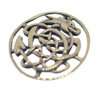 Bronzeanhänger - keltischer Knoten Drache 11
