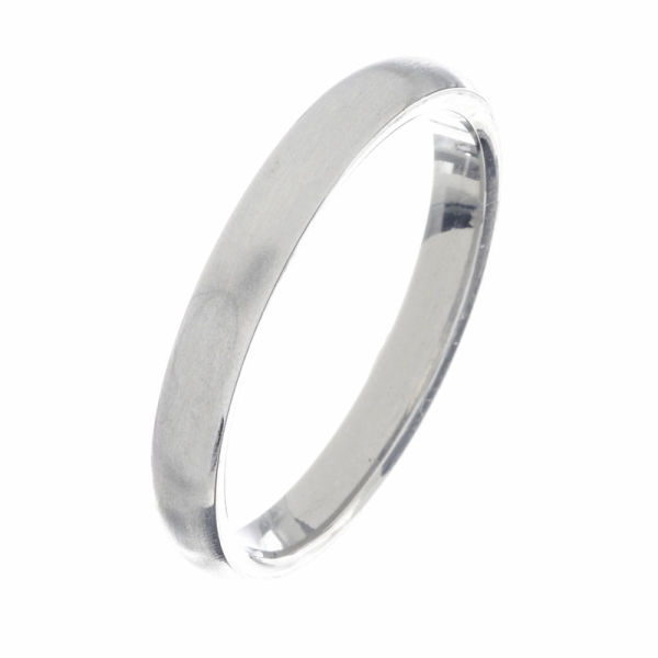 Edelstahlring - 3 mm mattiert 48 (15,3 Ø) 04 US
