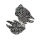 Stainless Steel Ring - Wolf Claw with Triquetra 57 (18,1 Ø) 08 US