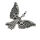 Stainless Steel Pendant – Steampunk Angel with Gear Wings
