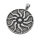 Stainless steel pendant - Sun
